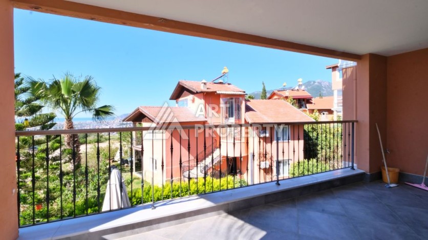 Эксклюзивная вилла 4+2 с панорамными видами на море и горы в районе Оба, Алания - Ракурс 35