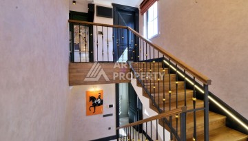 Эксклюзивная вилла 4+2 с панорамными видами на море и горы в районе Оба, Алания - Ракурс 43