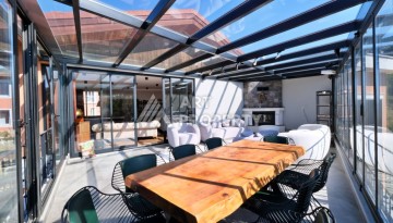 Эксклюзивная вилла 4+2 с панорамными видами на море и горы в районе Оба, Алания - Ракурс 54