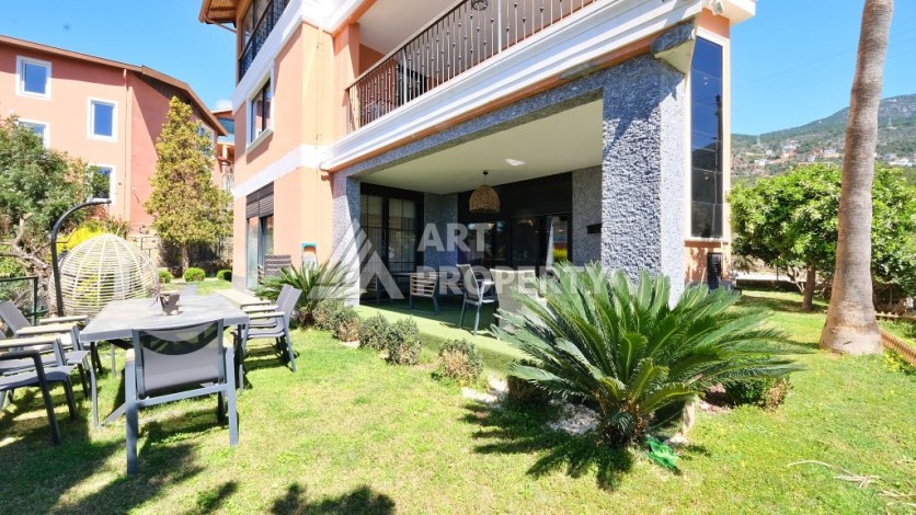 Эксклюзивная вилла 4+2 с панорамными видами на море и горы в районе Оба, Алания - Ракурс 57