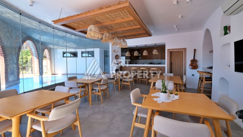 Эксклюзивная вилла 4+2 с панорамными видами на море и горы в районе Оба, Алания - Ракурс 61