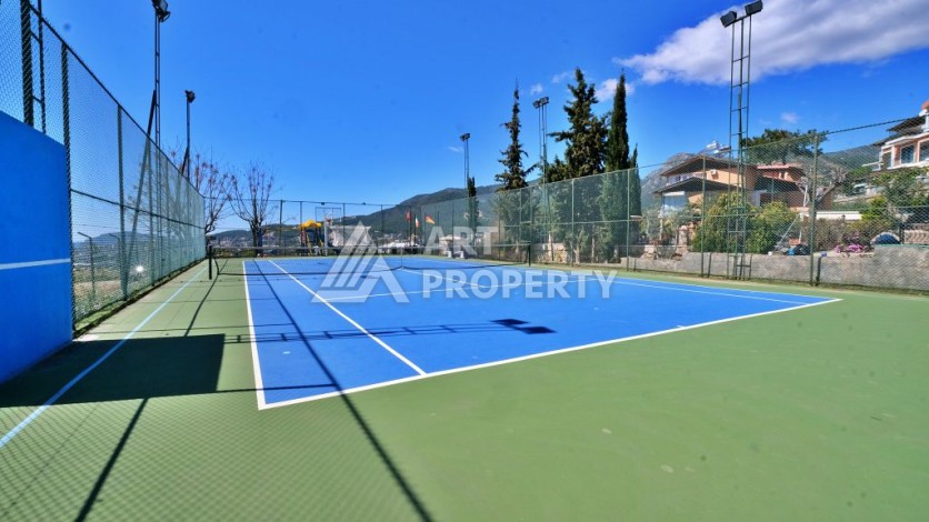 Эксклюзивная вилла 4+2 с панорамными видами на море и горы в районе Оба, Алания - Ракурс 70