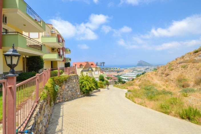 Трехкомнатная квартира с видом на Средиземное море в Газипаша, 86 м2 - Ракурс 18