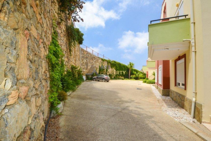 Трехкомнатная квартира с видом на Средиземное море в Газипаша, 86 м2 - Ракурс 19