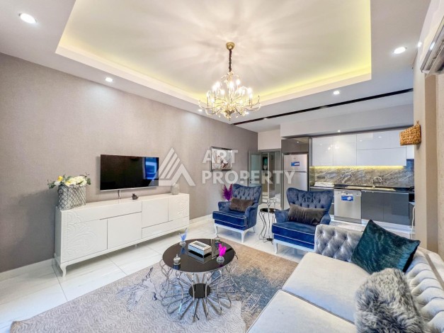 Стильная квартира 3+1 по выгодной цене в районе Оба, Алания - Ракурс 0