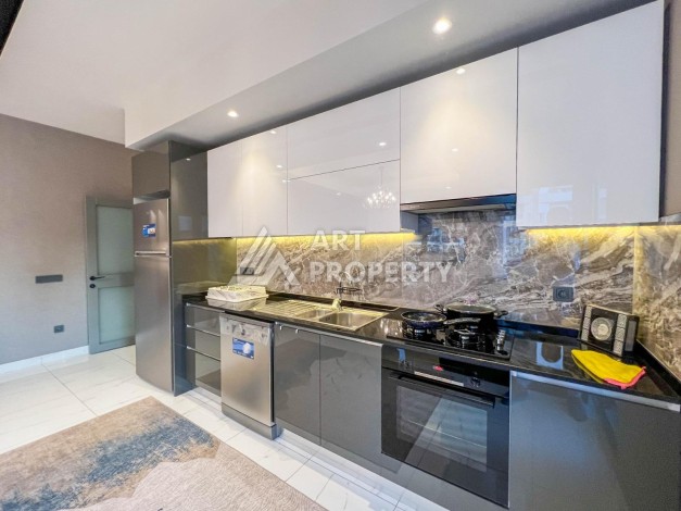 Стильная квартира 3+1 по выгодной цене в районе Оба, Алания - Ракурс 6