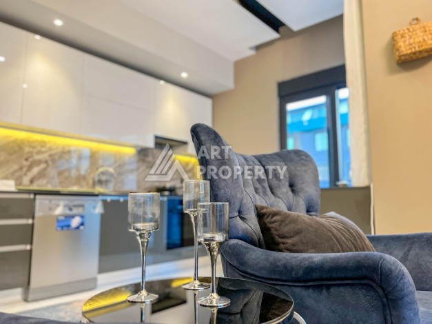 Стильная квартира 3+1 по выгодной цене в районе Оба, Алания - Ракурс 9