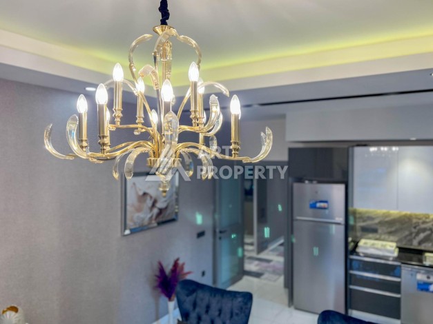 Стильная квартира 3+1 по выгодной цене в районе Оба, Алания - Ракурс 11