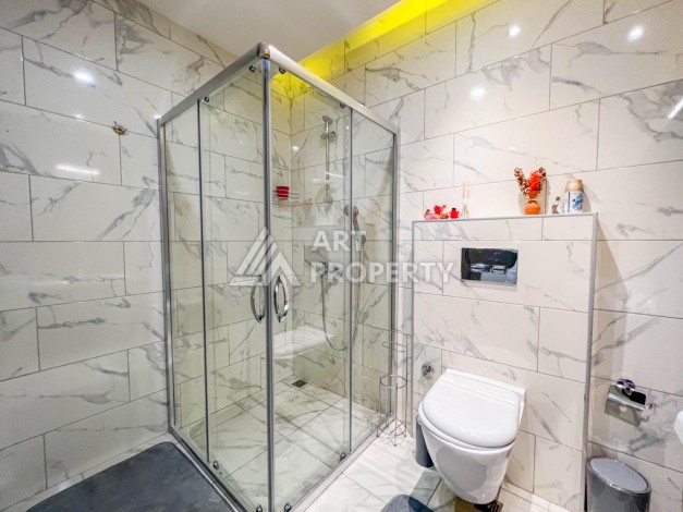 Стильная квартира 3+1 по выгодной цене в районе Оба, Алания - Ракурс 21