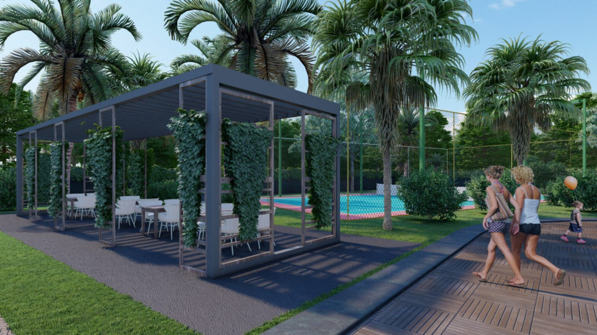 Инвестиционный проект на стадии котлована в самом живописном районе Алании, Авсаллар. - Ракурс 8