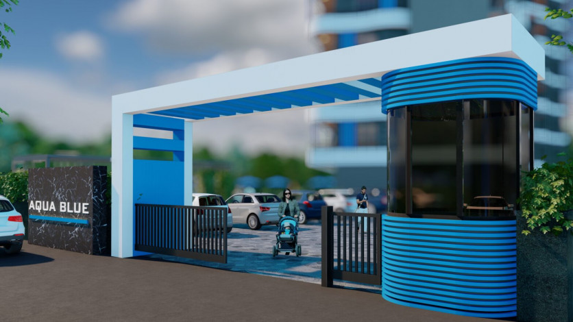 Инвестиционный проект на стадии котлована в самом живописном районе Алании, Авсаллар. - Ракурс 9