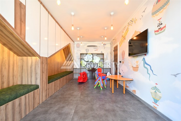 Недорогая квартира 1+1 в новом комплексе 2023 года в районе Авсаллар - Ракурс 3