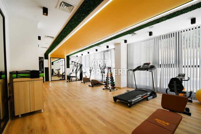 Недорогая квартира 1+1 в новом комплексе 2023 года в районе Авсаллар - Ракурс 8