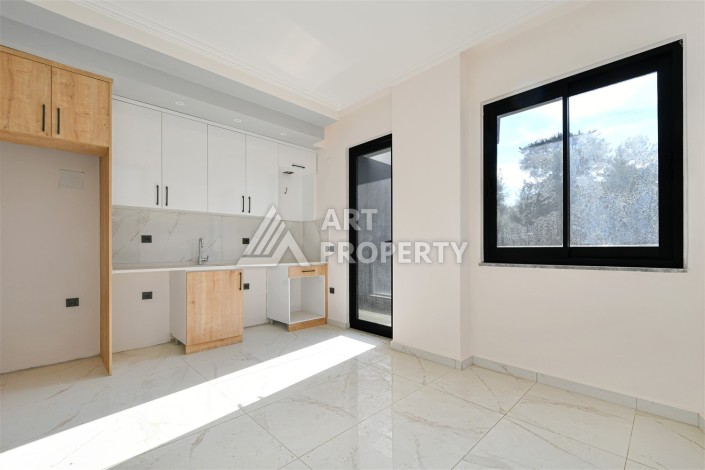 Недорогая квартира 1+1 в новом комплексе 2023 года в районе Авсаллар - Ракурс 11