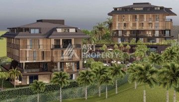 Современная камерная резиденция с квартирами 2+1 и 3+1 от 94 до 186 кв.м. Джикджилли, Алания - Ракурс 12