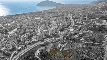 Современная камерная резиденция с квартирами 2+1 и 3+1 от 94 до 186 кв.м. Джикджилли, Алания - Ракурс 15