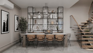 Современная камерная резиденция с квартирами 2+1 и 3+1 от 94 до 186 кв.м. Джикджилли, Алания - Ракурс 20