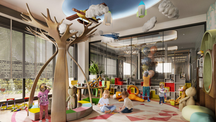 Инвестиционный проект на стадии котлована в самом живописном районе Алании, Авсаллар. - Ракурс 21