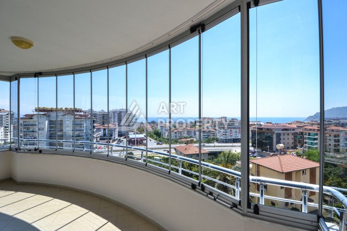 Просторная квартира 2+1 с видом на море в Джикджилли, 120 кв.м. - Ракурс 2