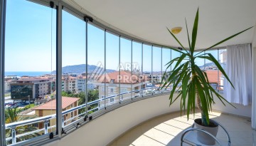 Просторная квартира 2+1 с видом на море в Джикджилли, 120 кв.м. - Ракурс 4