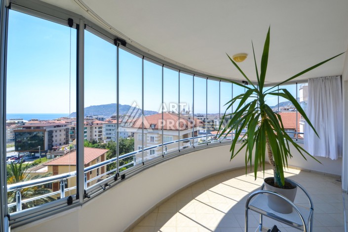 Просторная квартира 2+1 с видом на море в Джикджилли, 120 кв.м. - Ракурс 3