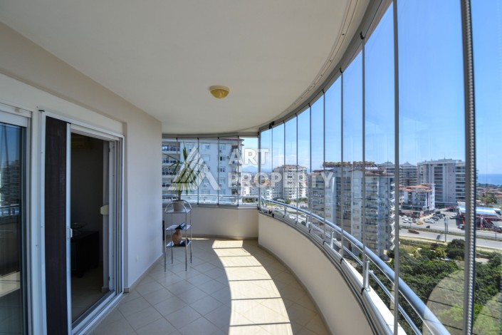 Просторная квартира 2+1 с видом на море в Джикджилли, 120 кв.м. - Ракурс 4