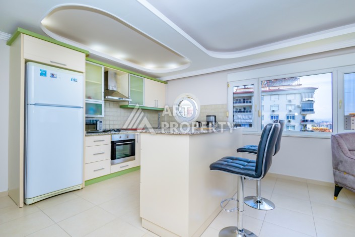 Просторная квартира 2+1 с видом на море в Джикджилли, 120 кв.м. - Ракурс 21