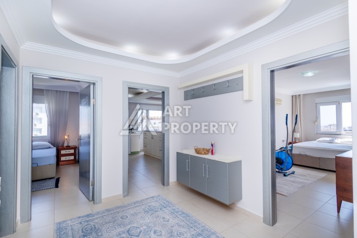 Просторная квартира 2+1 с видом на море в Джикджилли, 120 кв.м. - Ракурс 25