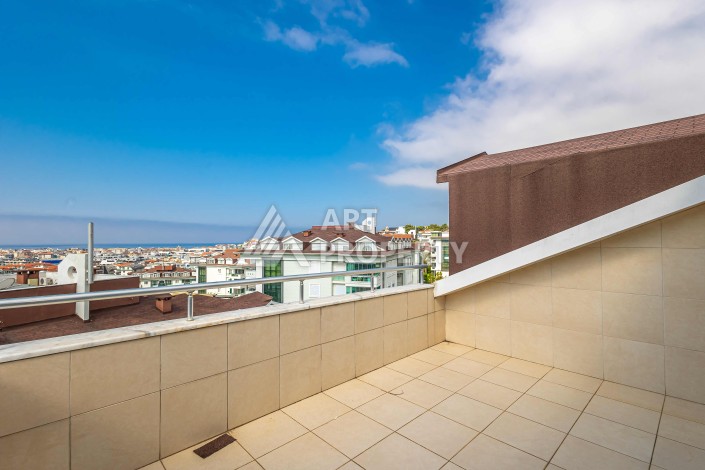 Большой пентхаус 2+1, 140 кв.м. в лучшей резиденции района Джикджилли - Ракурс 37