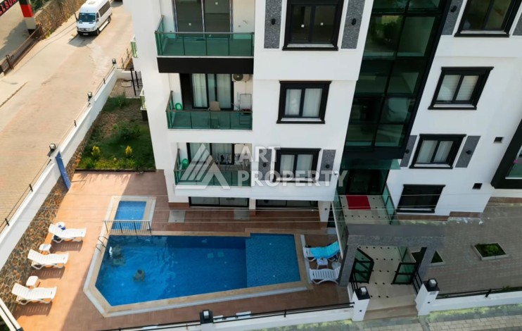 Меблированная квартира 1+1 в Тосмуре, 54 кв.м. Выгодное предложение. - Ракурс 1