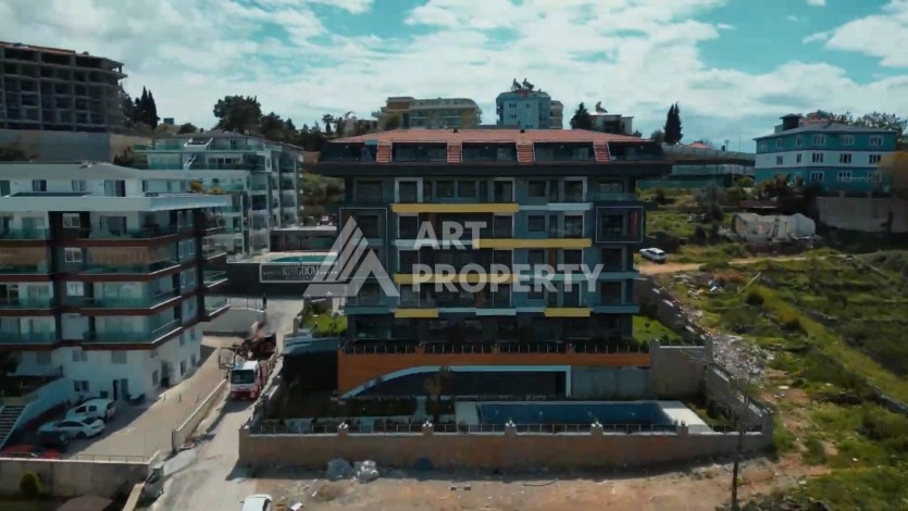 Камерная резиденция в Кестеле, квартиры 1+1, 2+1 и 4+1 в 7 минутах от моря - Ракурс 0