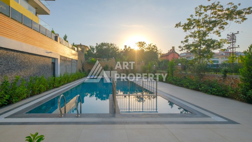 Камерная резиденция в Кестеле, квартиры 1+1, 2+1 и 4+1 в 7 минутах от моря - Ракурс 1