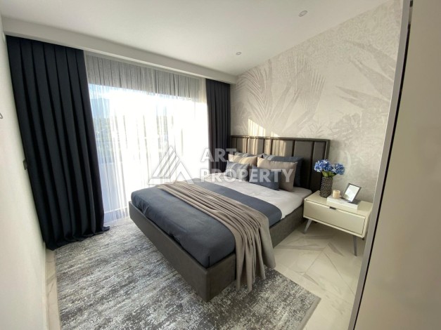 Камерная резиденция в Кестеле, квартиры 1+1, 2+1 и 4+1 в 7 минутах от моря - Ракурс 35