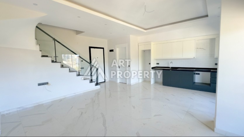 Камерная резиденция в Кестеле, квартиры 1+1, 2+1 и 4+1 в 7 минутах от моря - Ракурс 48