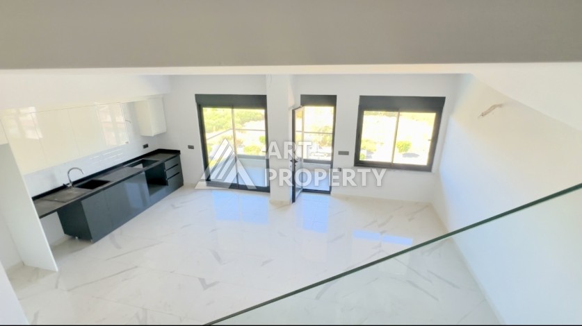 Камерная резиденция в Кестеле, квартиры 1+1, 2+1 и 4+1 в 7 минутах от моря - Ракурс 56