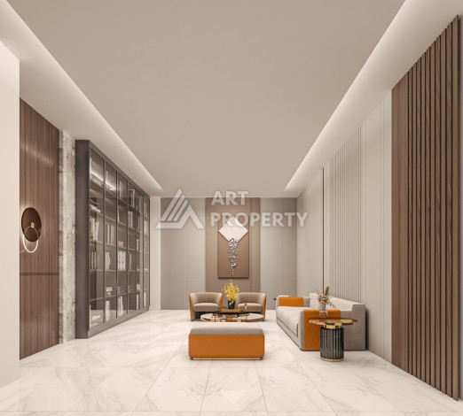 Квартиры 1+1 и пентхаус 2+1 в открытом для ВНЖ районе Тосмур, от 60 кв.м. - Ракурс 10