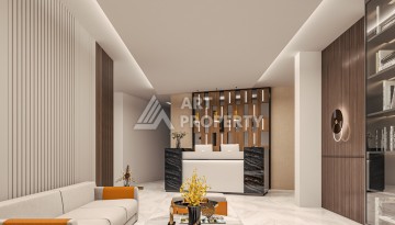 Квартиры 1+1 и пентхаус 2+1 в открытом для ВНЖ районе Тосмур, от 60 кв.м. - Ракурс 12