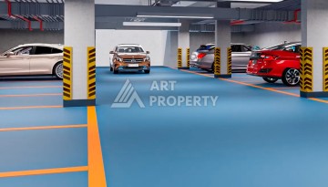 Квартиры 1+1 и пентхаус 2+1 в открытом для ВНЖ районе Тосмур, от 60 кв.м. - Ракурс 15