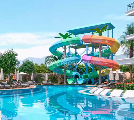 Квартиры 1+1 и пентхаус 2+1 в открытом для ВНЖ районе Тосмур, от 60 кв.м. - Ракурс 16