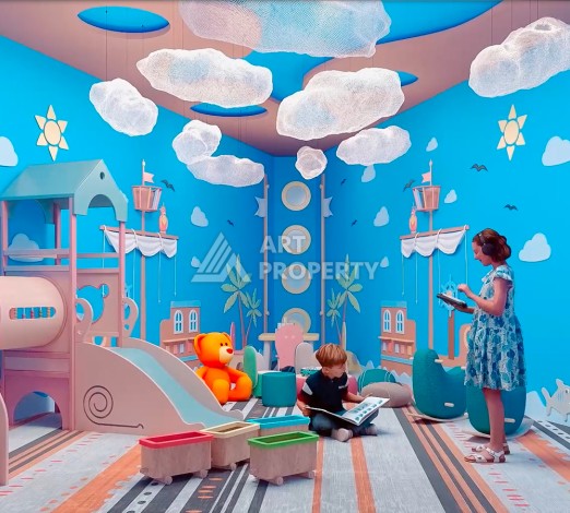 Квартиры 1+1 и пентхаус 2+1 в открытом для ВНЖ районе Тосмур, от 60 кв.м. - Ракурс 17