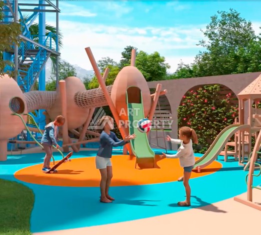 Квартиры 1+1 и пентхаус 2+1 в открытом для ВНЖ районе Тосмур, от 60 кв.м. - Ракурс 18