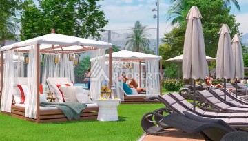 Квартиры 1+1 и пентхаус 2+1 в открытом для ВНЖ районе Тосмур, от 60 кв.м. - Ракурс 22