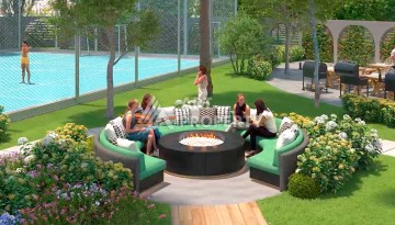 Квартиры 1+1 и пентхаус 2+1 в открытом для ВНЖ районе Тосмур, от 60 кв.м. - Ракурс 23