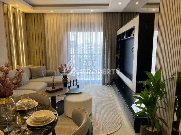 Квартиры 1+1 и пентхаус 2+1 в открытом для ВНЖ районе Тосмур, от 60 кв.м. - Ракурс 28