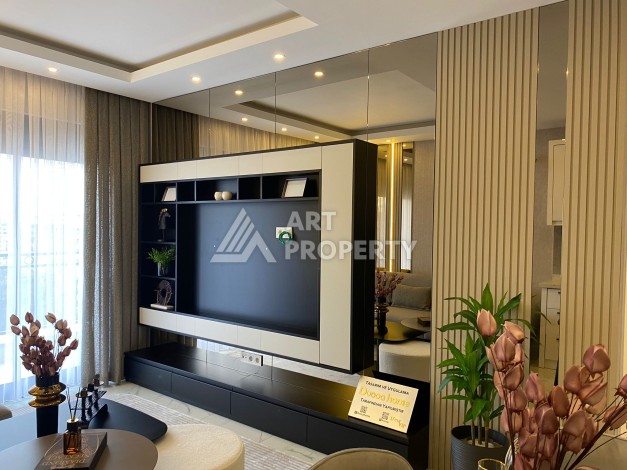 Квартиры 1+1 и пентхаус 2+1 в открытом для ВНЖ районе Тосмур, от 60 кв.м. - Ракурс 35