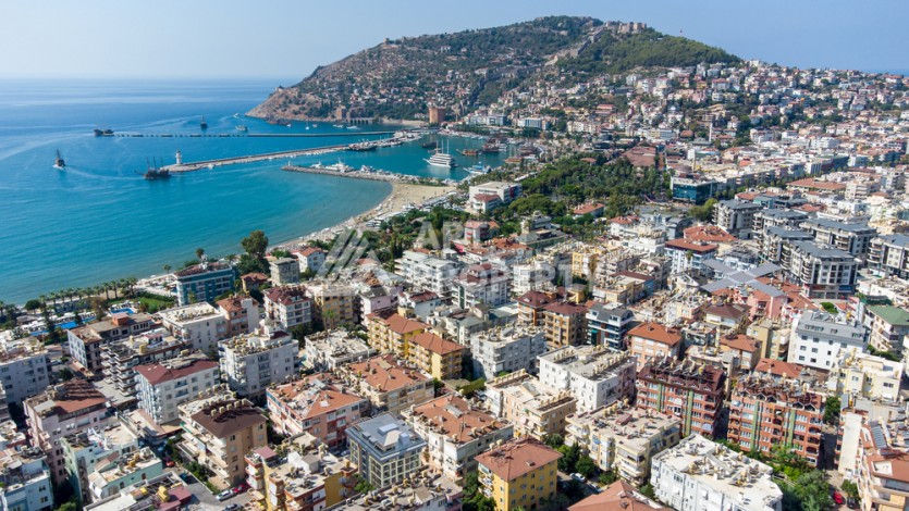 Квартиры 1+1, 2+1 и 3+1 в 160 метрах от пляжа Кейкубад - Ракурс 0