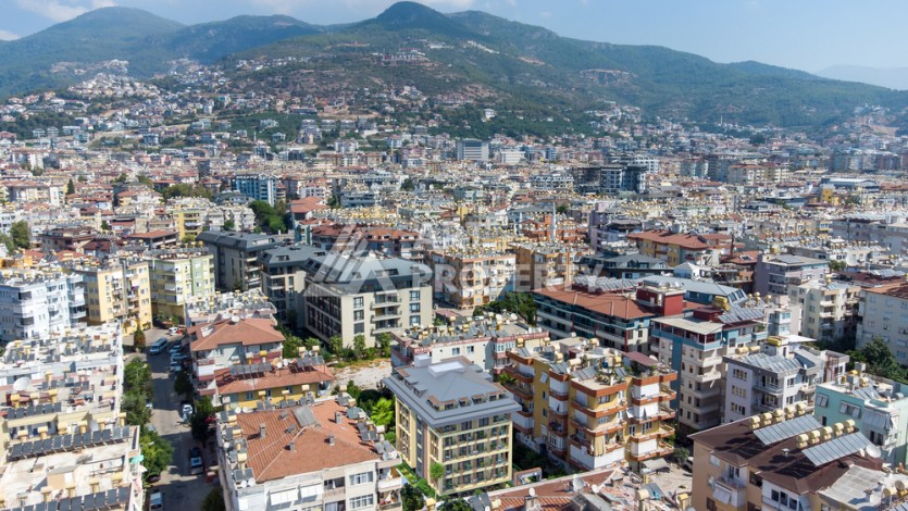 Квартиры 1+1, 2+1 и 3+1 в 160 метрах от пляжа Кейкубад - Ракурс 1