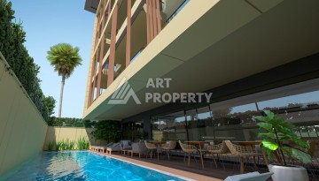 Квартиры 1+1, 2+1 и 3+1 в 160 метрах от пляжа Кейкубад - Ракурс 3