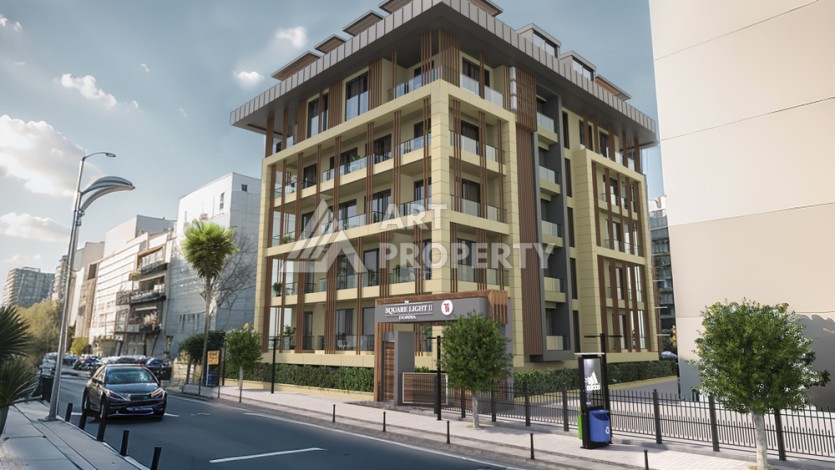 Квартиры 1+1, 2+1 и 3+1 в 160 метрах от пляжа Кейкубад - Ракурс 5