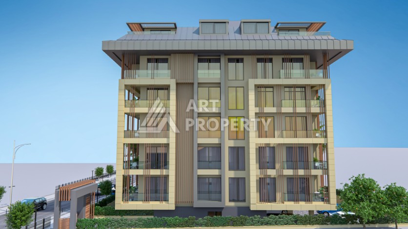 Квартиры 1+1, 2+1 и 3+1 в 160 метрах от пляжа Кейкубад - Ракурс 8